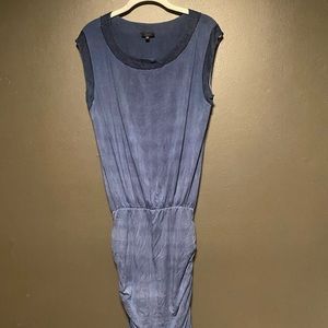 Sen Collective Blue Ruched Dress